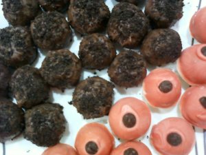oreo cheesecake truffles